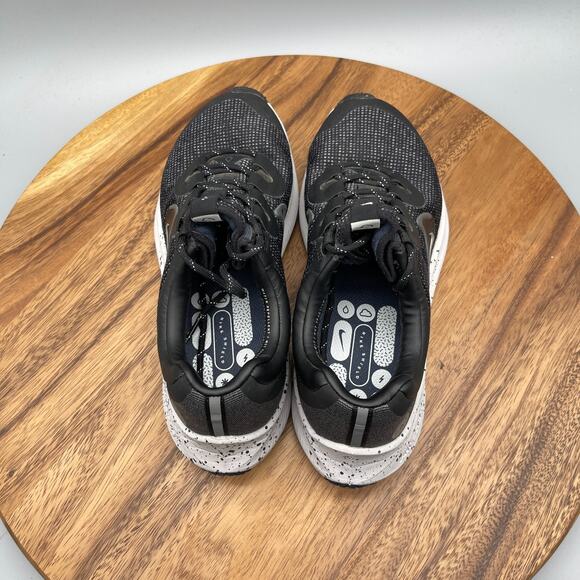 Nike Zoom Winflo 8 Shield Shoes Womens Size 7 Black Running Comfort Walking Gym - Picture 5 of 8